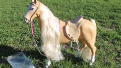 音乐短片 - American Girl Doll Horse & Stable Playset Review