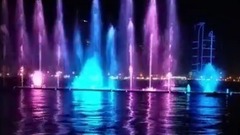 音乐短片 - Dubai _ Sharjah Dancing color Fountain My shooting