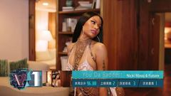 音悦V榜,Linkin Park,Nicki Minaj,Jaira Burns - 歌曲《You Da Baddest》获得本周欧美冠军!
