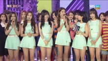 GFriend - GFRIEND一位 - SBS The Show 现场版 17/08/08