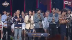 EXO - 一位&安可 - M!Countdown现场版 17/08/10