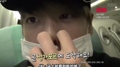 防弹少年团 - Music Bank in Singapore Airplane Self Cam 防弹少年团 cut