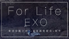EXO - For Life 歌词分配计时 韩语版 饭制版