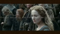 音乐短片 - Lord of the Rings - éowyn receives the news of Aragorn's fall (with lyric)