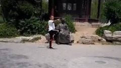 音乐短片 - 天津北宁公园的麒麟鞭