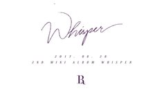 VIXX,VIXX LR - Whisper 专辑试听