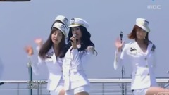 少女时代 - 少女时代GENIE天台上的<海军>版