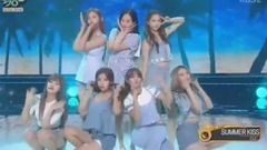 CLC - Summer Kiss - KBS音乐银行现场版 17/08/25