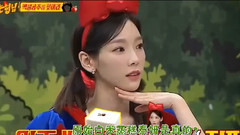 少女时代,太妍(少女时代),允儿(少女时代) - 少女时代好队长泰妍综艺节目乘机宣传主打歌好丽带 白雪公主版傲奶