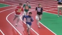 防弹少年团 - 偶像运动会 防弹少年团  400m接力