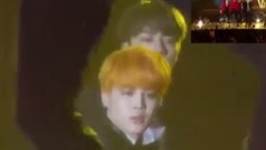 Seventeen,防弹少年团 - 防弹对Seventeen舞台的反应