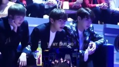 Seventeen,防弹少年团,GFriend - 防弹少年团对小十七 小女友舞台的反应