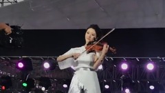 音乐短片 - 青岛迷幻节彩排 小提琴演奏摇滚卡农
