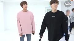 防弹少年团,田柾国(防弹少年团),V(防弹少年团) - BANGTAN BOMB更新:合作舞台 防弹少年团SIN练习室彩排
