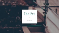 音乐短片 - 前夜 (The Eve)(Piano Cover)