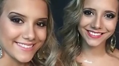 音乐短片 - 天生尤物!举牌女郎姐妹花全裸出镜火辣写真