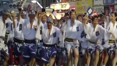 日本群星,音乐短片,舞蹈视频,乐动城市,日本娱乐 - 日本东京高円寺夏祭阿波舞