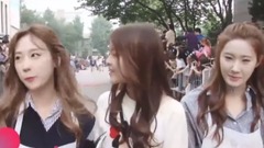 金泫雅,宣美(Wonder Girls),DIA,Dream Catcher,Weki Meki - 采访及入程停仪