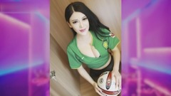 音乐短片 - 性感足球宝贝助力国安 豪乳黑丝挺御林军夺三分