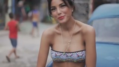 音乐短片 - 扎扎女友海边丛林野性爱抚 妖娆甜美可人如梦似幻