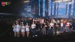 T-ara,B.A.P,Red Velvet,Highlight,WANNA·ONE,韩国群星 - Ending - INK 2017 Incheon K-Pop Concert现场版 17/09/09