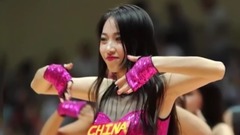 音乐短片 - 靓丽啦啦宝贝助威中国女篮 长腿细腰风情万种