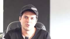 音乐短片 - 拉美嫩模裸色长裙包身 美娇娥丰硕蜜桃若隐若现