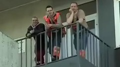 音乐短片 - 博阿滕女友变身车模 兔女郎黑丝网纹火辣勾人