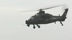 音乐短片 - 中国陆军“风雷”飞行表演队 直升机博览会开幕