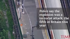 音乐短片 - 22 Injured In Explosion On London Subway Train At Parsons Green Underground Station