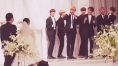 防弹少年团 - [防弹少年团]舞蹈老师婚礼上防弹献唱祝歌 16/04/03