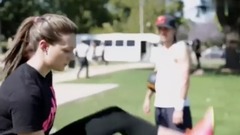 音乐短片 - 性感美女躺秀脚法