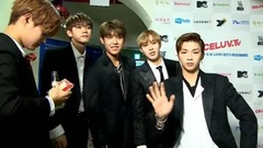 WANNA·ONE - 2017SOBA颁奖礼后台飞吻 说我爱你