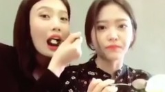 Red Velvet,YERI(Red Velvet),JOY(Red Velvet) - JOY YERI Vlive 直播中字 17/09/19 (RV吧拖拉机字幕组)