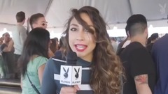 音乐短片 - 著名的花花公子频道 圣帕特里克节聚会中采访美国民众