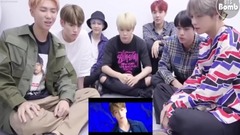 防弹少年团 - BTS看自己 “DNA” MV反应