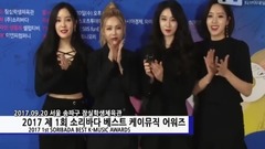 T-ara,DIA - T-ara Soba得奖感言