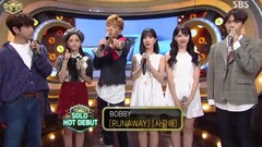 银河(GFriend),艺琳(GFriend) - SBS人气歌谣 采访