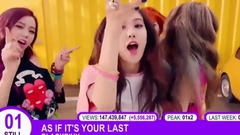 EXO,AOA,防弹少年团,GFriend,TWICE - [TOP 40] K-POP 2017 YOUTUBE播放量排行截止9月第三周(西站统计)