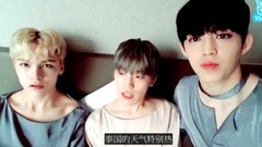 Seventeen,S.coups(Seventeen),净汉(Seventeen),Vernon(Seventeen),Dino(Seventeen) - VLIVE SEVENTEEN IN 曼谷 - 放灿直播