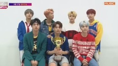 防弹少年团 - 获奖感言 - Show Champion现场版 17/09/27