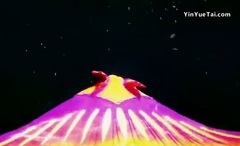 音乐短片 - 金发美女潜游海底戏水 婀娜多姿秀柔软腰身撩人