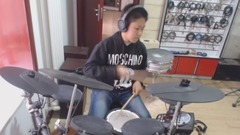 音乐短片 - 架子鼓 迈克杰克逊 Bad