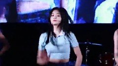 周洁琼(PRISTIN),PRISTIN - BLACK WIDOW - 京畿大学公演 主-周洁琼 饭拍版 17/09/27