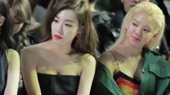Tiffany(少女时代),徐玄(少女时代),孝渊(少女时代) - 首尔时装周 帕尼&徐贤&孝渊