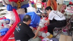 音乐短片 - [福清会馆]柔佛古庙众神出游 2015 气球花车