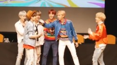 防弹少年团 - BTS明洞签售会 平底锅游戏 17/09/30(cr.RMonster24)