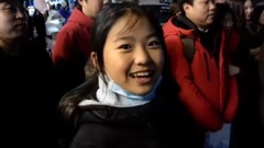 舞蹈视频,TWICE - 首尔街头跳twice <tt>百人围观