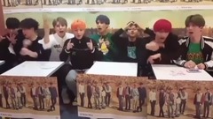 SF9 - 爱豆观看自己新MV的反应 柳太阳不相信这就是自己