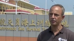 NASA - 欧洲航天局与中国宇航员一起训练